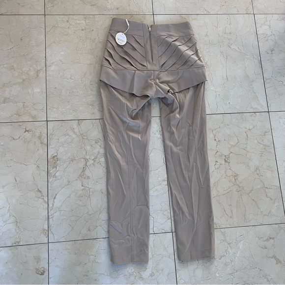 Sophia Hegg NWT $475 Taupe Beige Pants Sz 36 - Picture 5 of 5